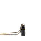 Chanel 26A CC Vanity with Chain Grained Calfskin Black GHW (Microchip)