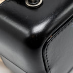 CHANEL SMALL GABRIELLE BACKPACK AGED CALFSKIN BEIGE/BLACK MULTICOLOUR HARDWARE