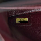 CHANEL MEDIUM CLASSIC DOUBLE FLAP BAG LAMBSKIN BLACK GHW