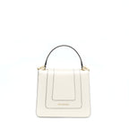 BVLGARI TOP HANDLE SERPENTI BAG WHITE