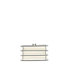 BVLGARI TOP HANDLE SERPENTI BAG WHITE