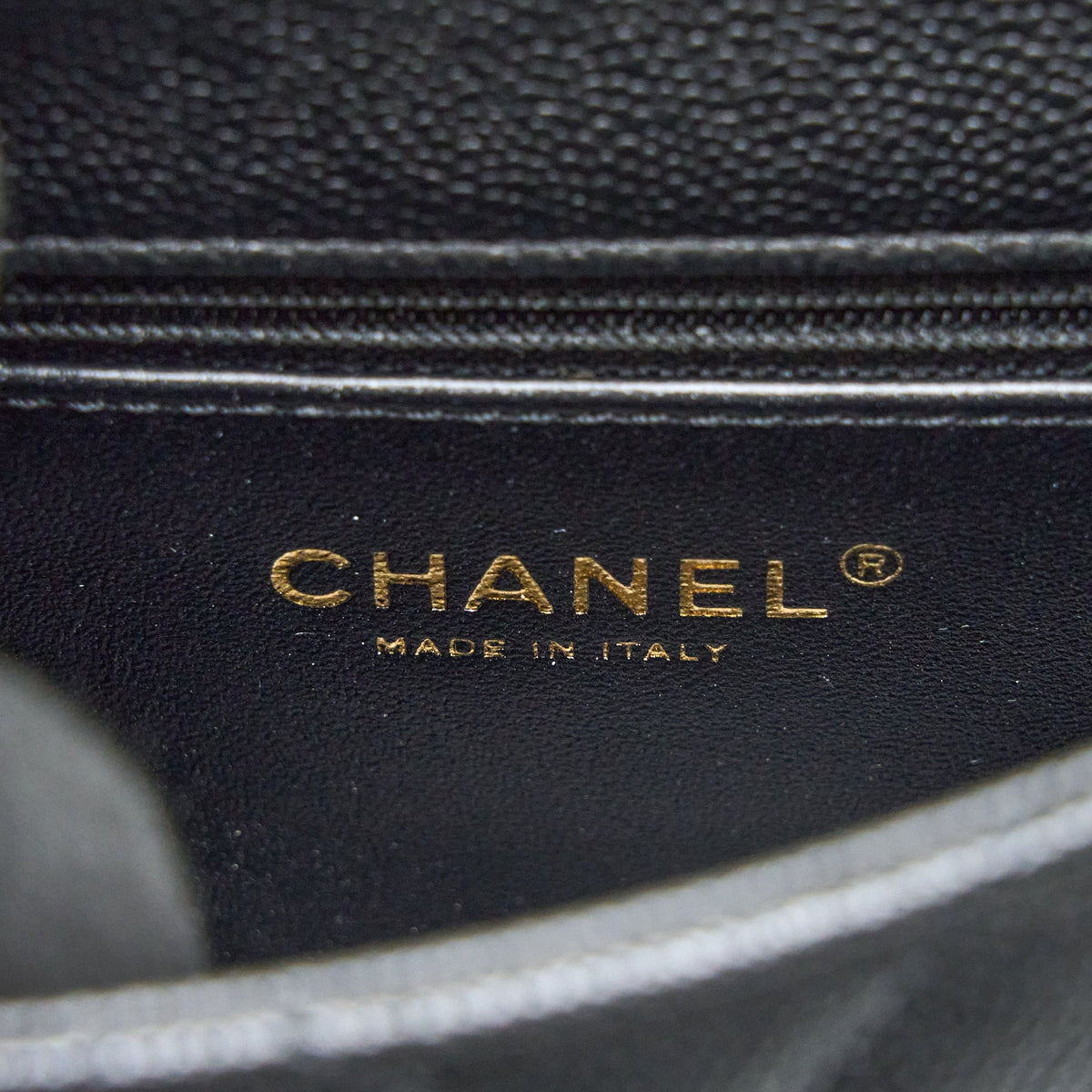 CHANEL 23P COCO LOVE FLAP BAG CAVIAR BLACK GHW (MICROCHIP)
