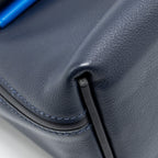 HERMES MINI 24/24 2424-21 BAG EVERCOLOR / SWIFT BLUE NUIT/CABAN/ZELLIGE  GHW