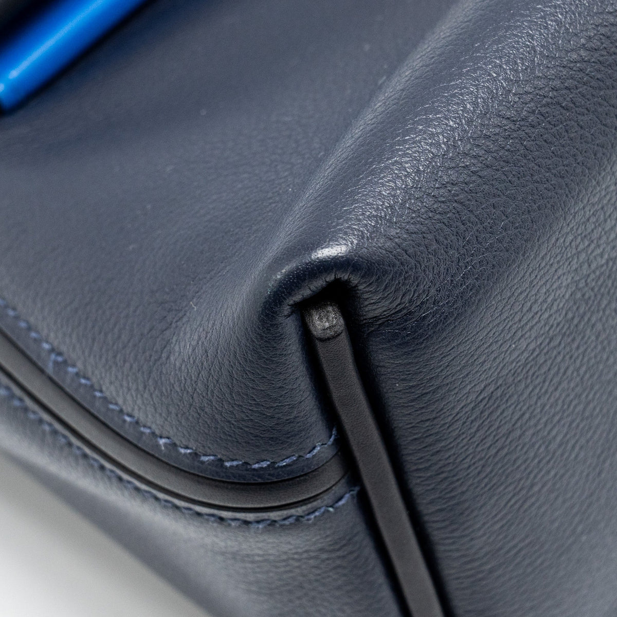 HERMES MINI 24/24 2424-21 BAG EVERCOLOR / SWIFT BLUE NUIT/CABAN/ZELLIGE  GHW