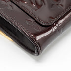 LOUIS VUITTON ROSSMORE MM MONOGRAM VERNIS AMARANTE GHW