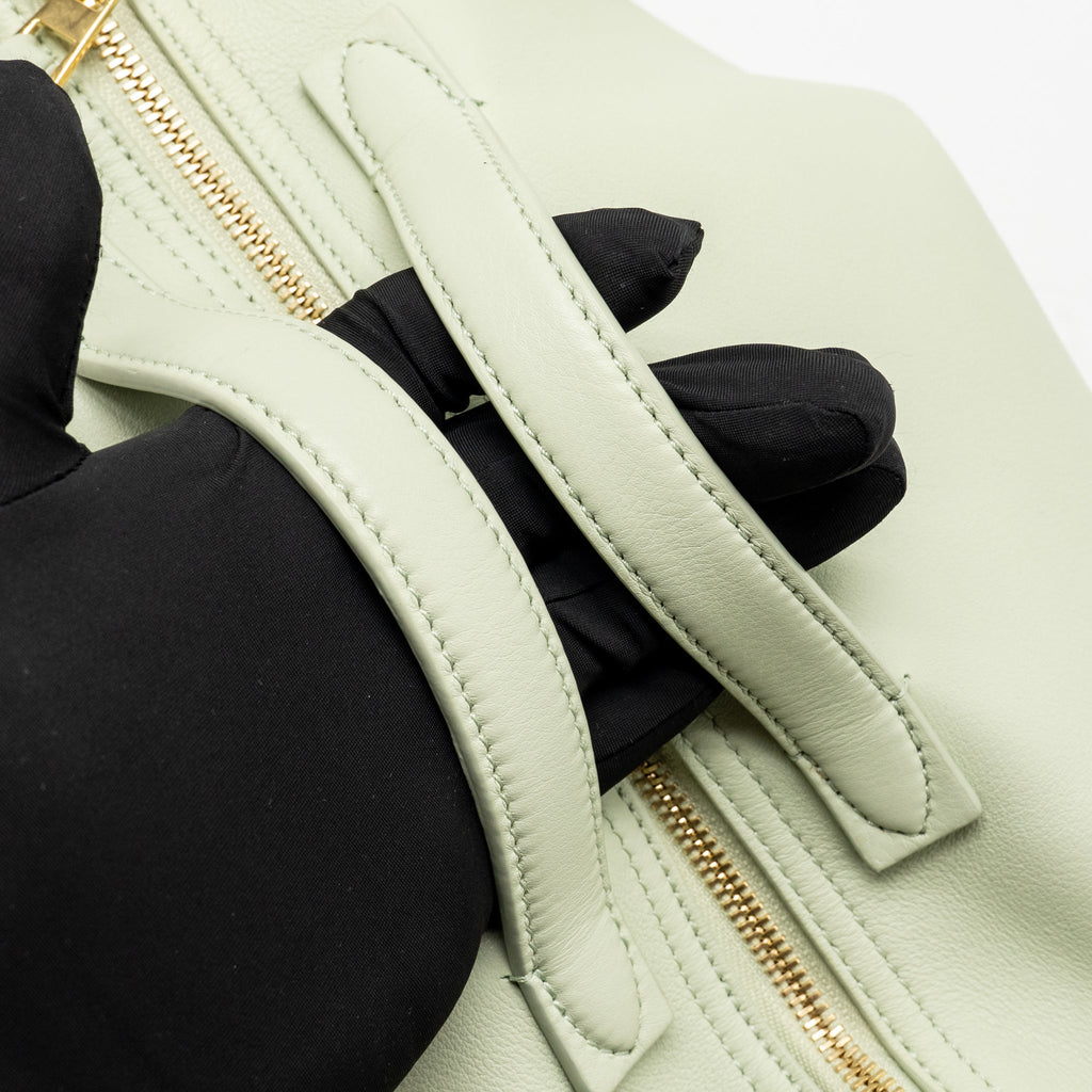 Loewe Large Elephant Bag Calfskin Spring Jade GHW