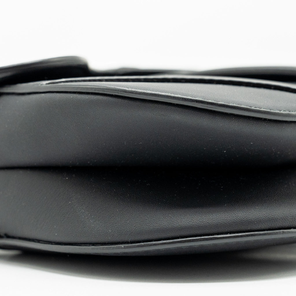 DIOR MINI SADDLE BAG CALFSKIN SO BLACK