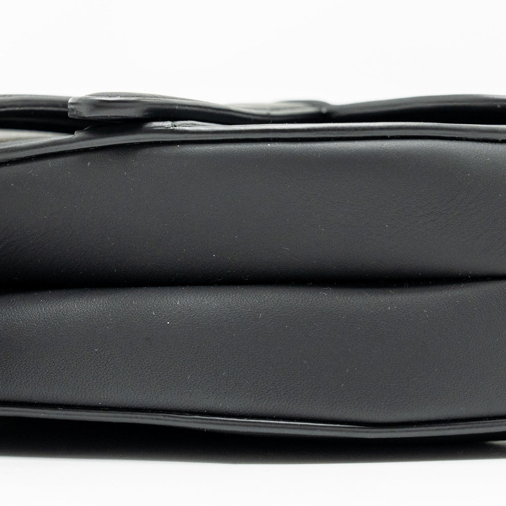 DIOR MINI SADDLE BAG CALFSKIN SO BLACK