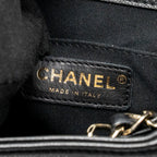 CHANEL TRIPLE POCKET BACKPACK CAVIAR BLACK LGHW (MICROCHIP)