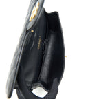 CHANEL CLASSIC DOUBLE FLAP MEDIUM 25CM CAVIAR BLACK GHW