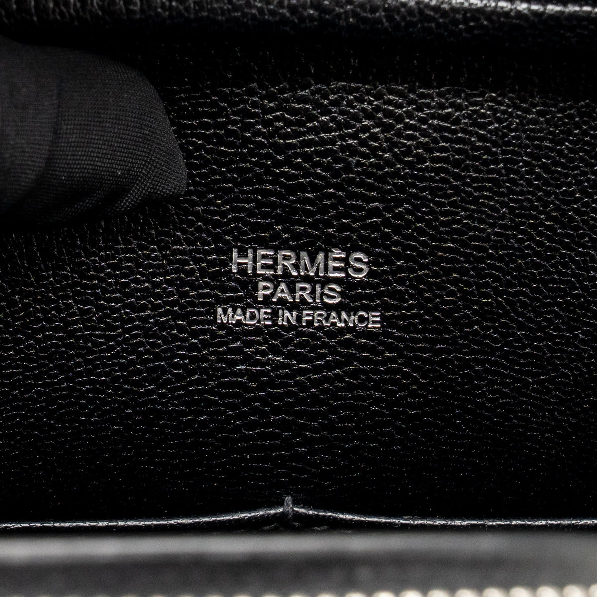 Hermes plume 28 fabric / leather orange / black SHW