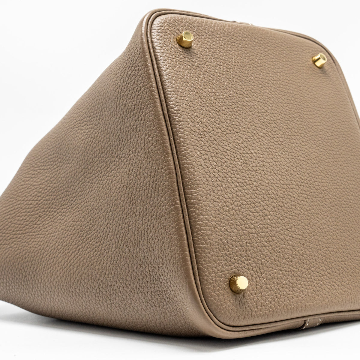 Hermes Picotin 22 Clemence Etoupe GHW