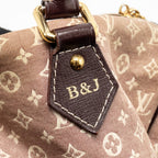 Louis Vuitton Speedy 30 Bandouliere Sepia Monogram Idylle Burgundy GHW
