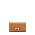 HERMES CONSTANCE LONG WALLET EPSOM GOLD GHW