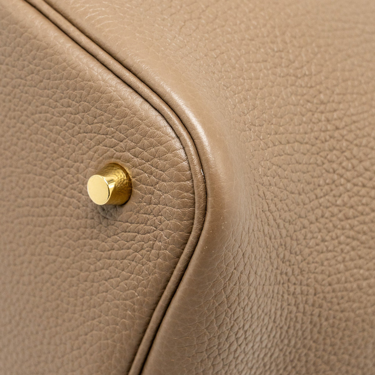 Hermes Picotin 22 Clemence Etoupe GHW