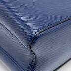 LOUIS VUITTON NIGHT BIRD LADIES TWIST MM BAG EPI/SEQUIN NAVY GHW