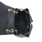 CHANEL 23P TRIPLE PACK BACKPACK CAVIAR BLACK LGHW (MICROCHIP)