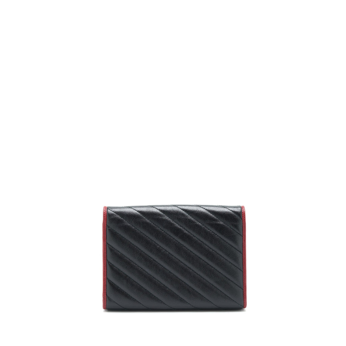 GUCCI GG MARMONT WALLET ON CHAIN BLACK GHW