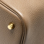 Hermes Picotin 22 Clemence Etoupe GHW