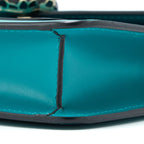 BVLGARI SERPENTI FOREVER CROSSBODY BAG CALFSKIN GREEN LGHW