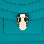 BVLGARI SERPENTI FOREVER CROSSBODY BAG CALFSKIN GREEN LGHW