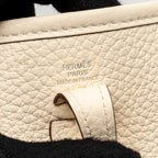 Hermes Mini Evelyne Clemence Nata SHW