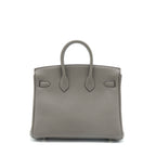 HERMES BIRKIN 25 TOGO GRIS MEYER SHW