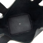HERMES PICOTIN 22 LOCK BAG BLACK SHW