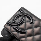 Chanel Cambon Wallet on Chain Calfskin Black SHW