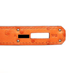 Hermes Birkin 30 Ostrich Tangerine SHW