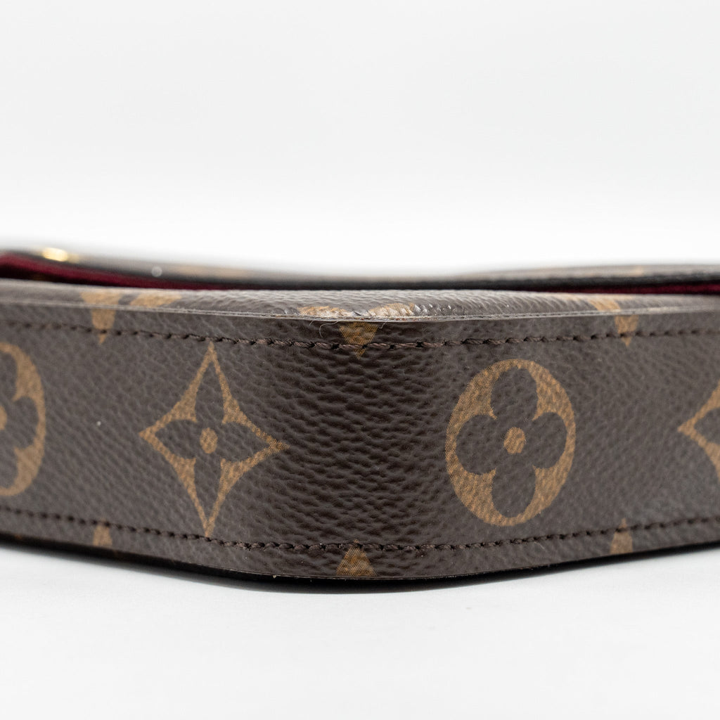 LOUIS VUITTON FELICIE POCHETTE MONOGRAM CANVAS GHW