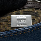 FENDI BAGUETTE DENIM BLUE SHW