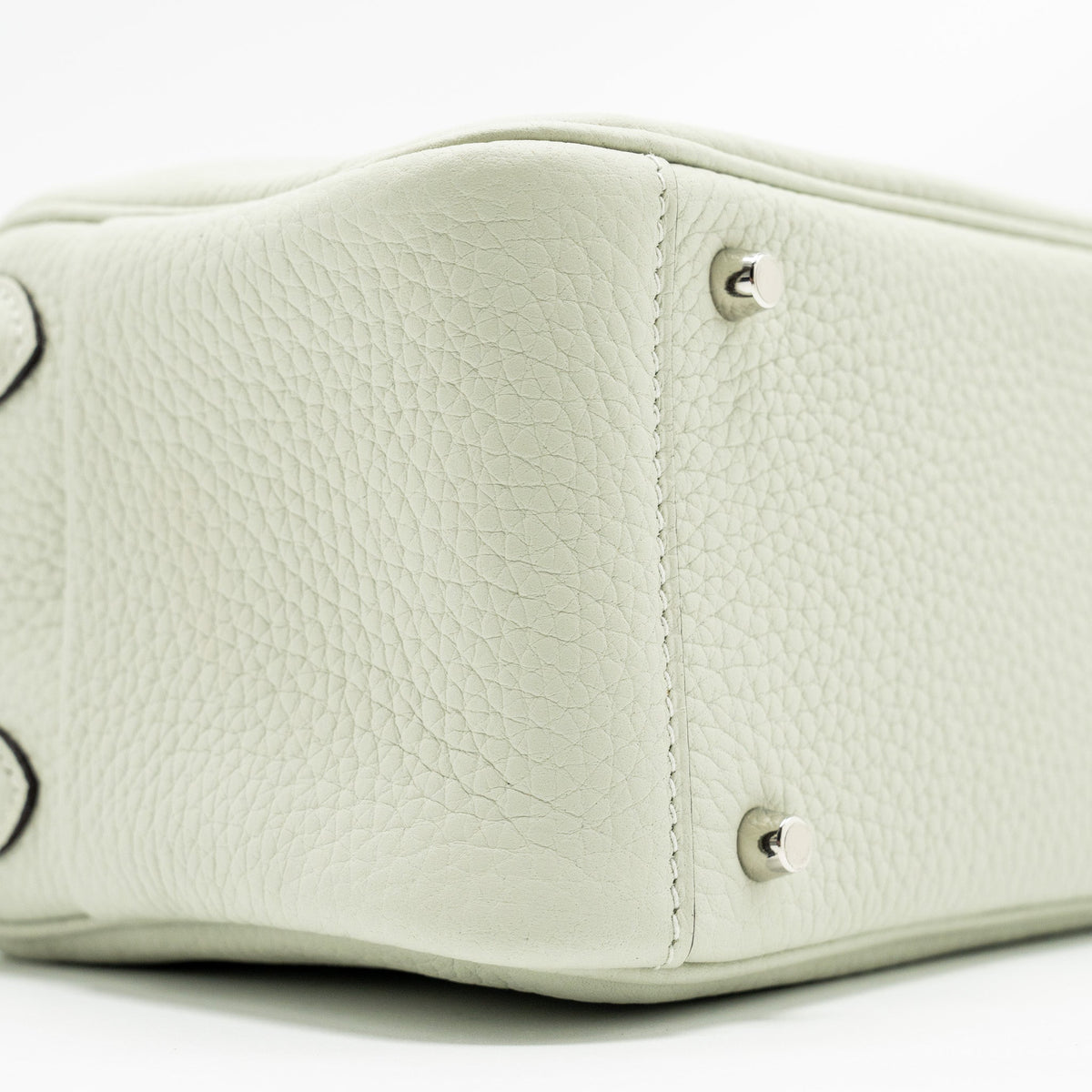 HERMES MINI LINDY CLEMENCE GRIS NEVE SHW