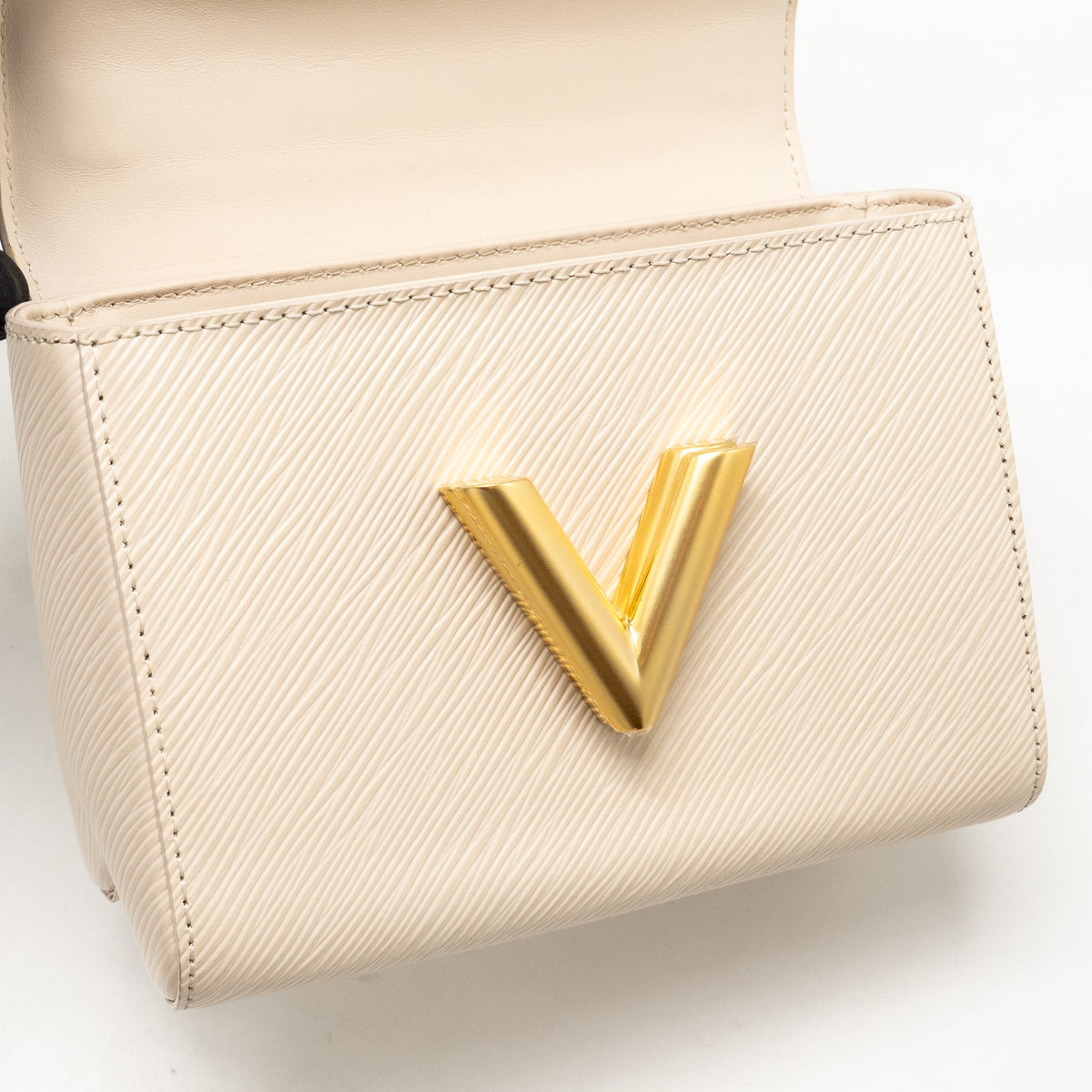 Louis Vuitton Twist PM Epi Quartz White GHW