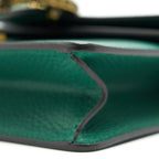 GUCCI DIONYSUS MINI LEATHER BAG GREEN