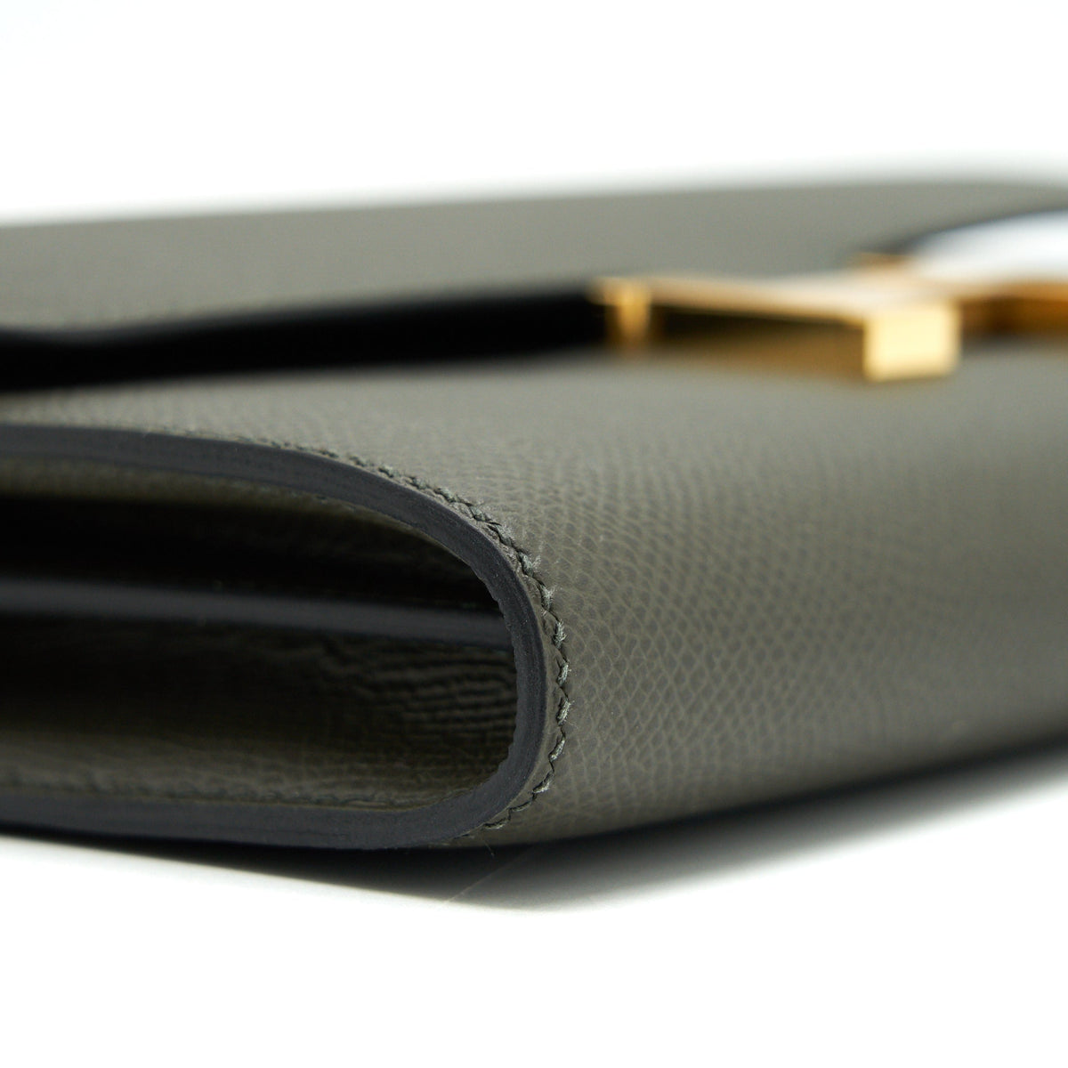 Hermes Constance To Go C6 Vert De Gris GHW
