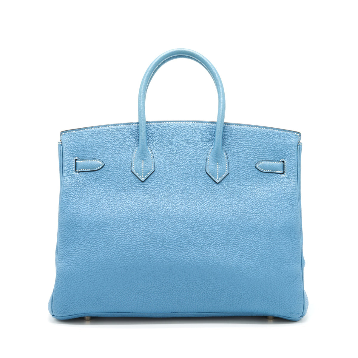 Hermes Birkin 35 Togo Blue Jeans SHW