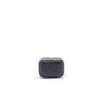 CHANEL SMALL VANITY WITH CHAIN NAVY BLUE WITH LGHW