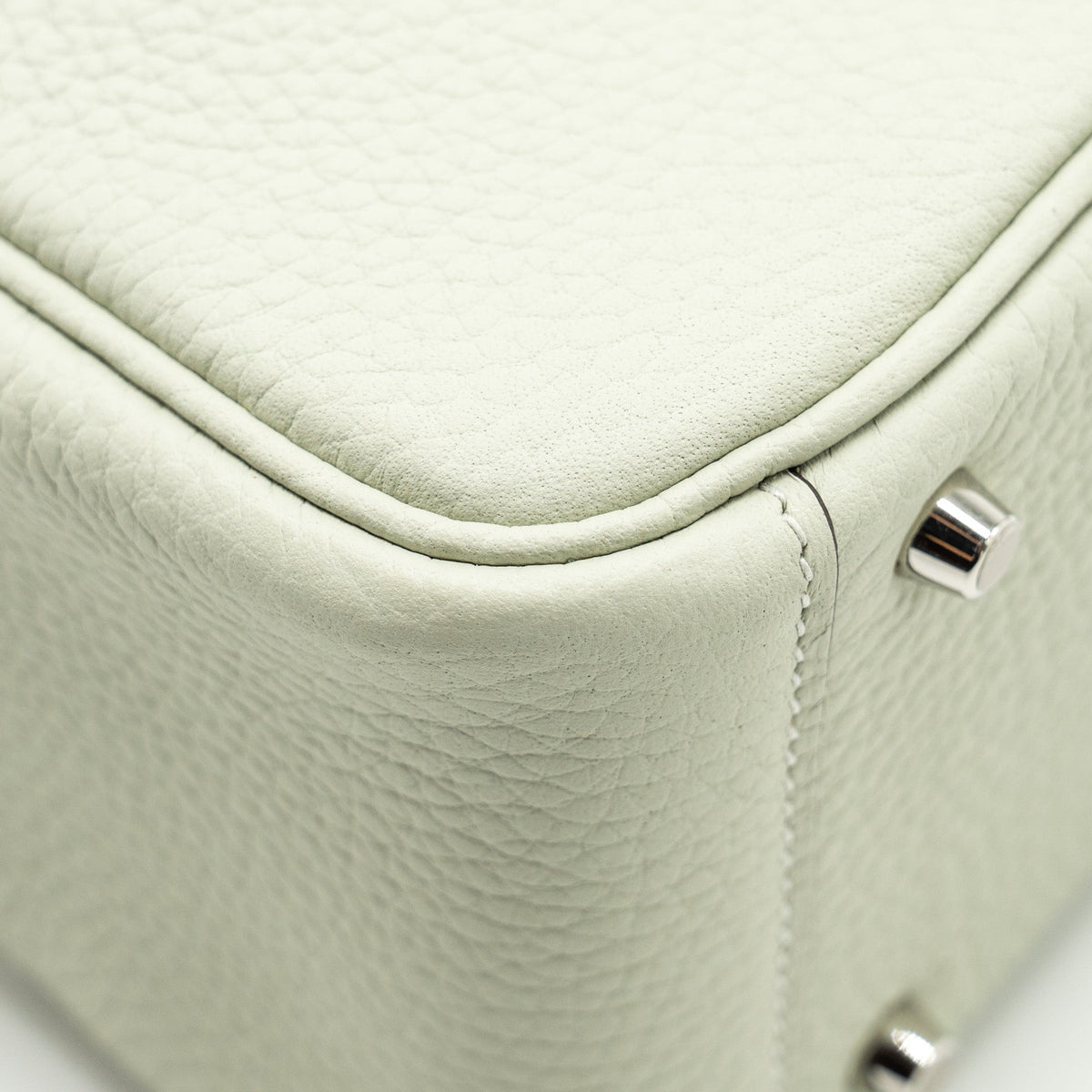 HERMES MINI LINDY CLEMENCE GRIS NEVE SHW
