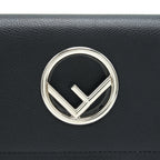 FENDI WALLET ON CHAIN BLACK SHW