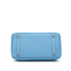 Hermes Birkin 35 Togo Blue Jeans SHW
