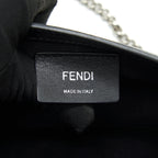 FENDI WALLET ON CHAIN BLACK SHW