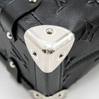 LOUIS VUITTON SIDE TRUNK MONOGRAM DEBOSSED CALFSKIN BLACK SHW