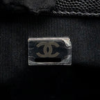 CHANEL SMALL BOY BAG CAVIAR BLACK SHW (MICROCHIP)