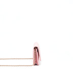 CHANEL 22C CLASSIC WALLET ON CHAIN CAVIAR PINK LGHW (MICROCHIP)