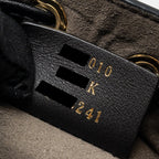 FENDI MINI MON TRESOR BUCKET BAG CALFSKIN BLACK GHW