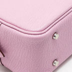 Hermes Mini Plume II chèvre mysore x9 mauve sylvestre shw
