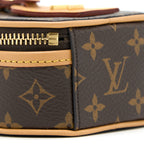 LOUIS VUITTON BOITE CHAPEAU NECKLACE/MINI CHAIN BAG MONOGRAM CANVAS GHW