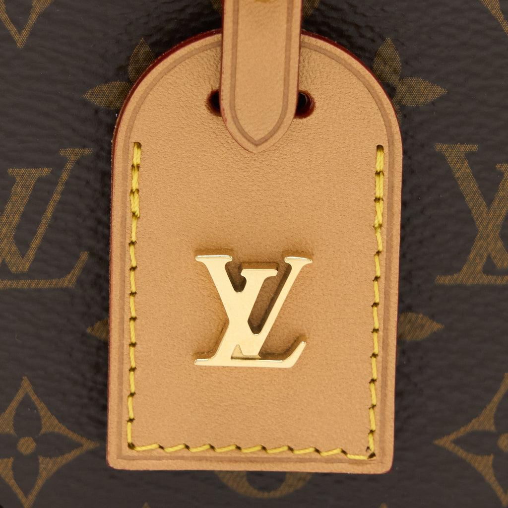 LOUIS VUITTON BOITE CHAPEAU NECKLACE/MINI CHAIN BAG MONOGRAM CANVAS GHW