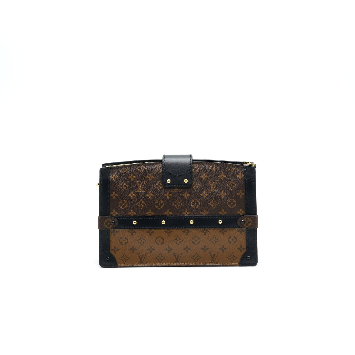 LOUIS VUITTON TRUNK CLUTCH MONOGRAM CANVAS